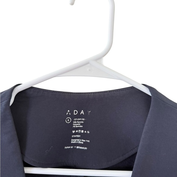 ADAY Strategy Blazer in Navy - Picture 2 of 9